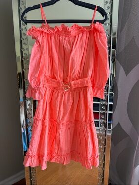 Lilly Pulitzer Louisa Off The Shoulder Dress 🧡🧡🧡